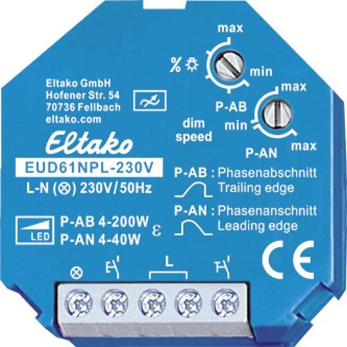 Regulador de luz universal sin conexión N EUD61NPL-230V