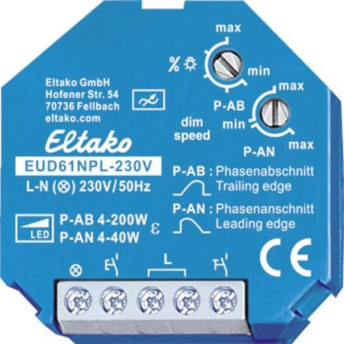 Regulador de luz universal sin conexión N EUD61NPL-230V - 61100832