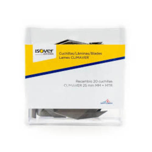 CAJA RECAMBIO 20 CUCHILLAS CLIMAVER (25 MM) - KD10044 CAJA RECAMBIO 20 CUCHILLAS CLIMAVER (25 MM) - KD10044