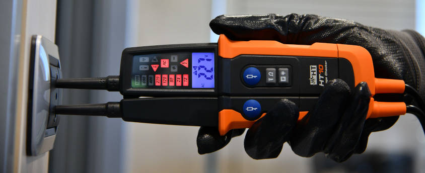 pinza amperimétrica ht instruments electricidad seguridad